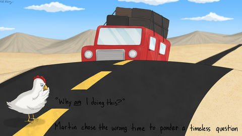 The Chicken and the Road