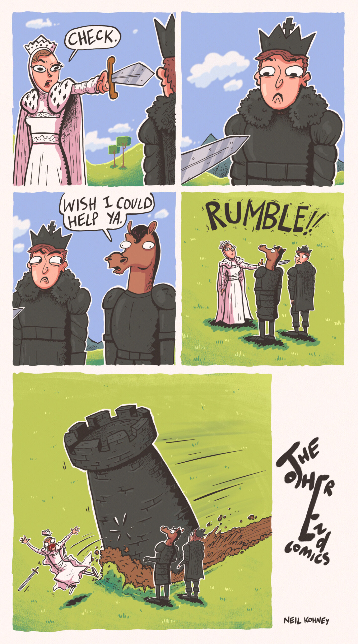 Check Redraw The Other End Comics